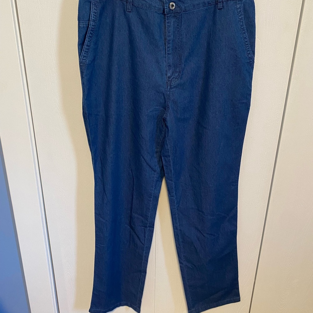 Fashion Casual Blue Pants size see description